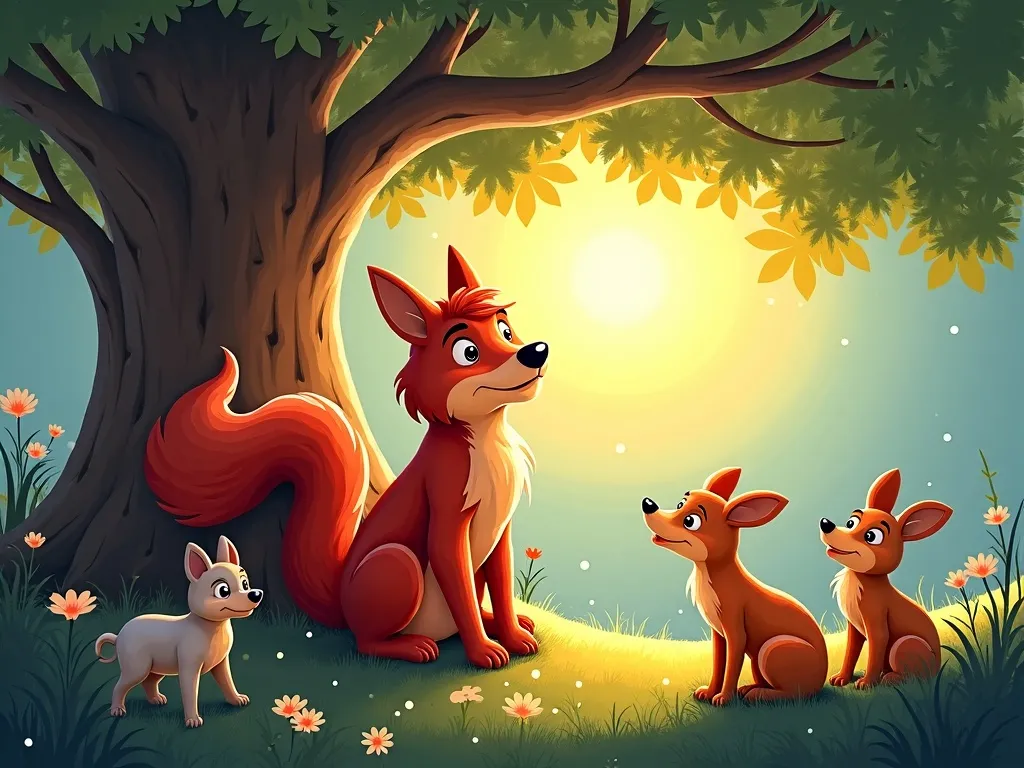 The Secret Garden of New Friends - Scene 5 illustration