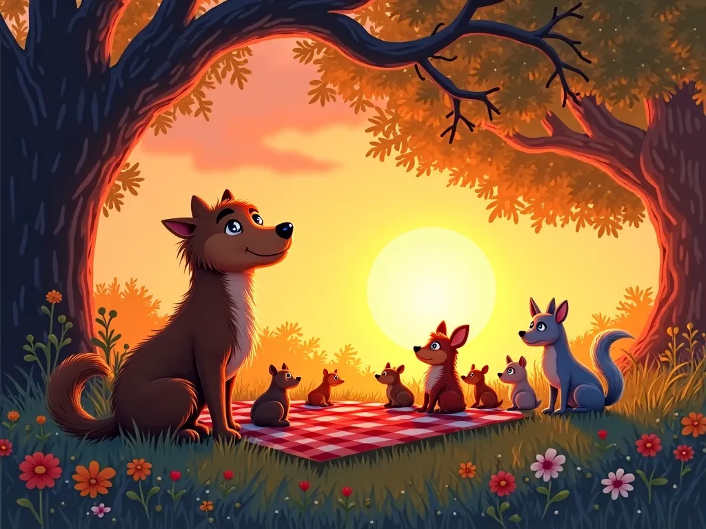 The Secret Garden of New Friends - Scene 7 illustration