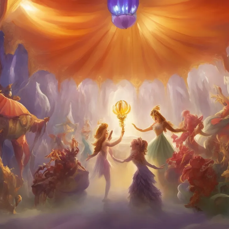 Illustration: The Sibling Circus Stars Perform Together
