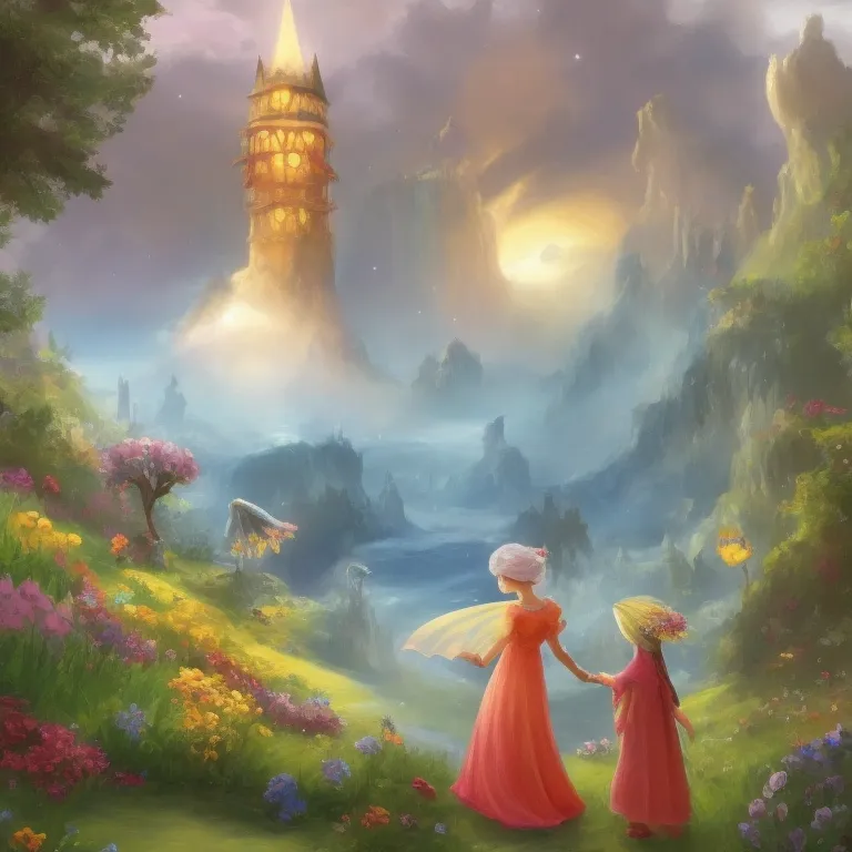 Illustration: More Visitors to the Story Tower