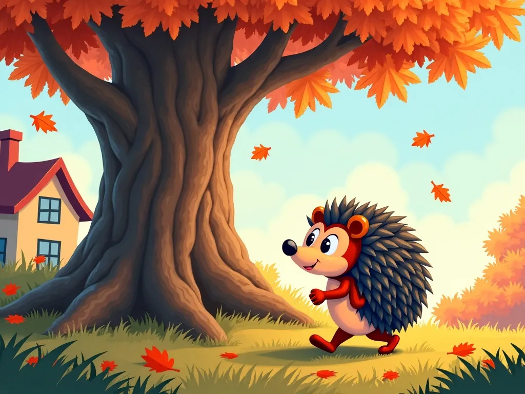 The Treehouse Tales: Pip's New Adventure - Scene 3 illustration