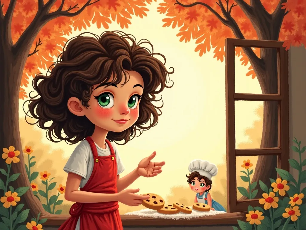 The Unicorn Who Learned to Rise - Scene 2 illustration