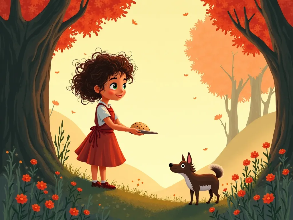 The Unicorn Who Learned to Rise - Scene 3 illustration