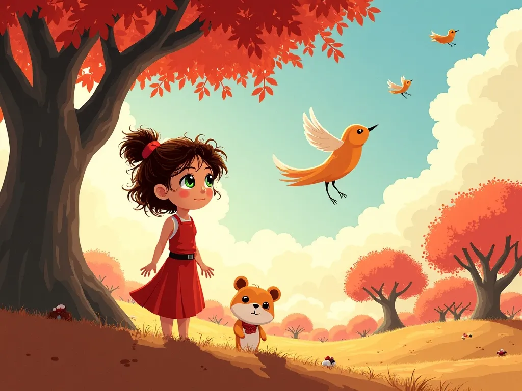 The Unicorn Who Learned to Rise - Scene 4 illustration