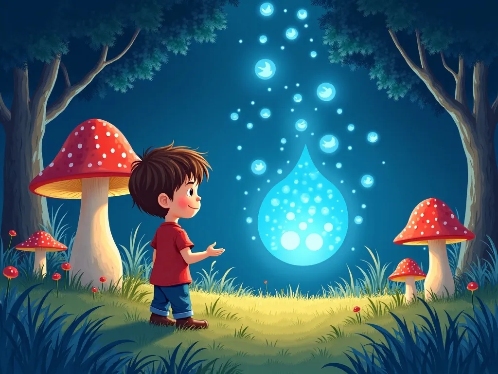 The Whispers of the Whispering Willow - Scene 2 illustration