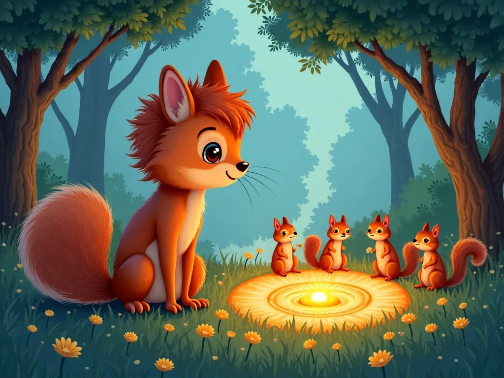 The Whispers of the Whispering Willow - Scene 5 illustration