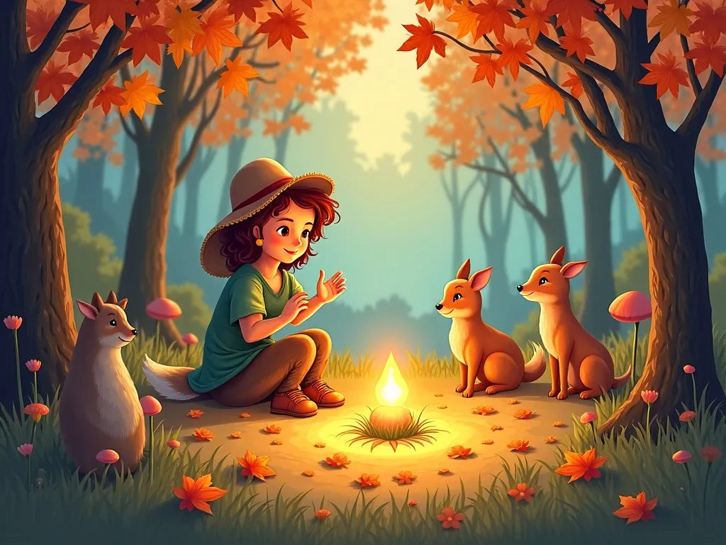 The Whispers of the Whispering Willow - Scene 7 illustration
