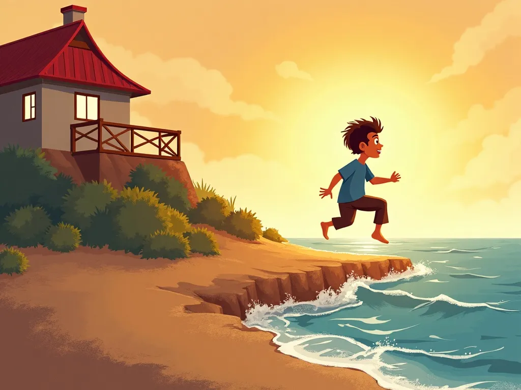 The Wise Owl of Shell Shore - Scene 4 illustration