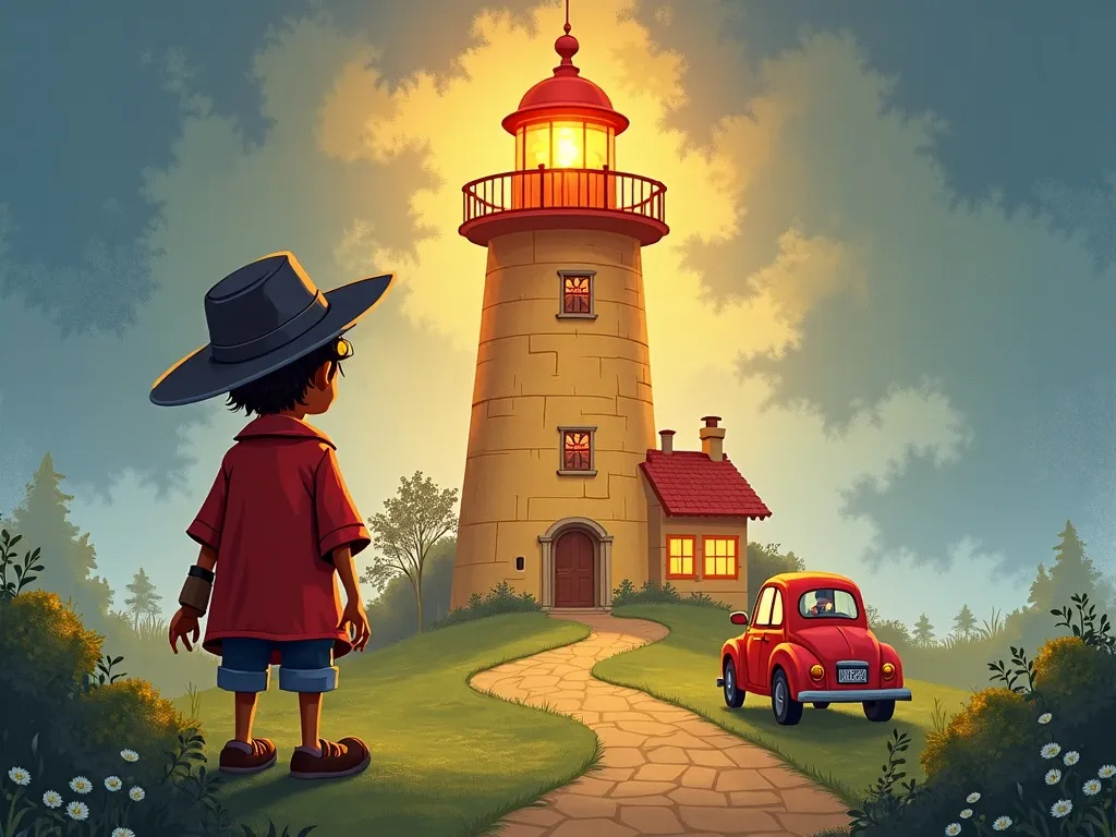 The Wise Owl of Shell Shore - Scene 6 illustration