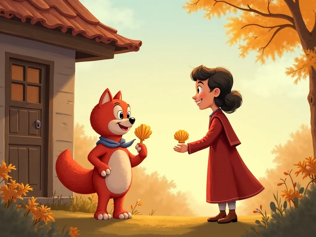 The Wise Owl of Shell Shore - Scene 7 illustration