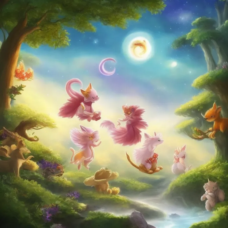 Illustration: Woodland Friends Help Each Other