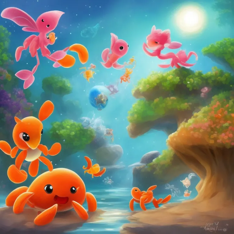 Illustration: Toby Helps the Baby Crabs