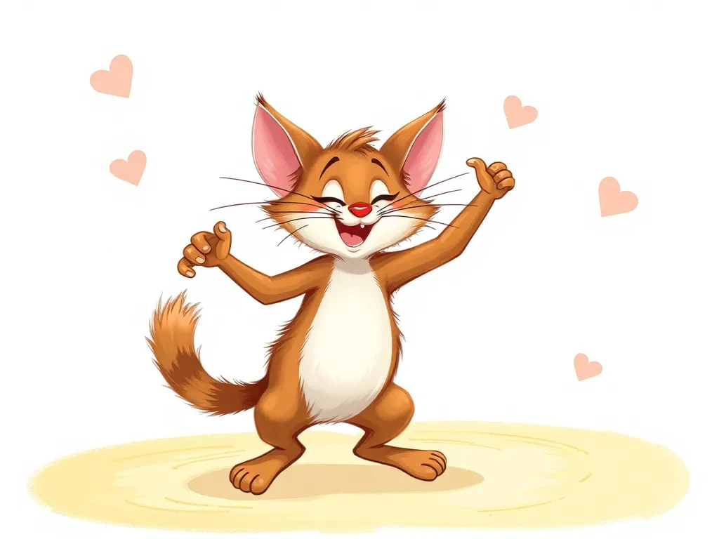 Whiskers' Wildflower Waltz - Whiskers performing his unique dance style