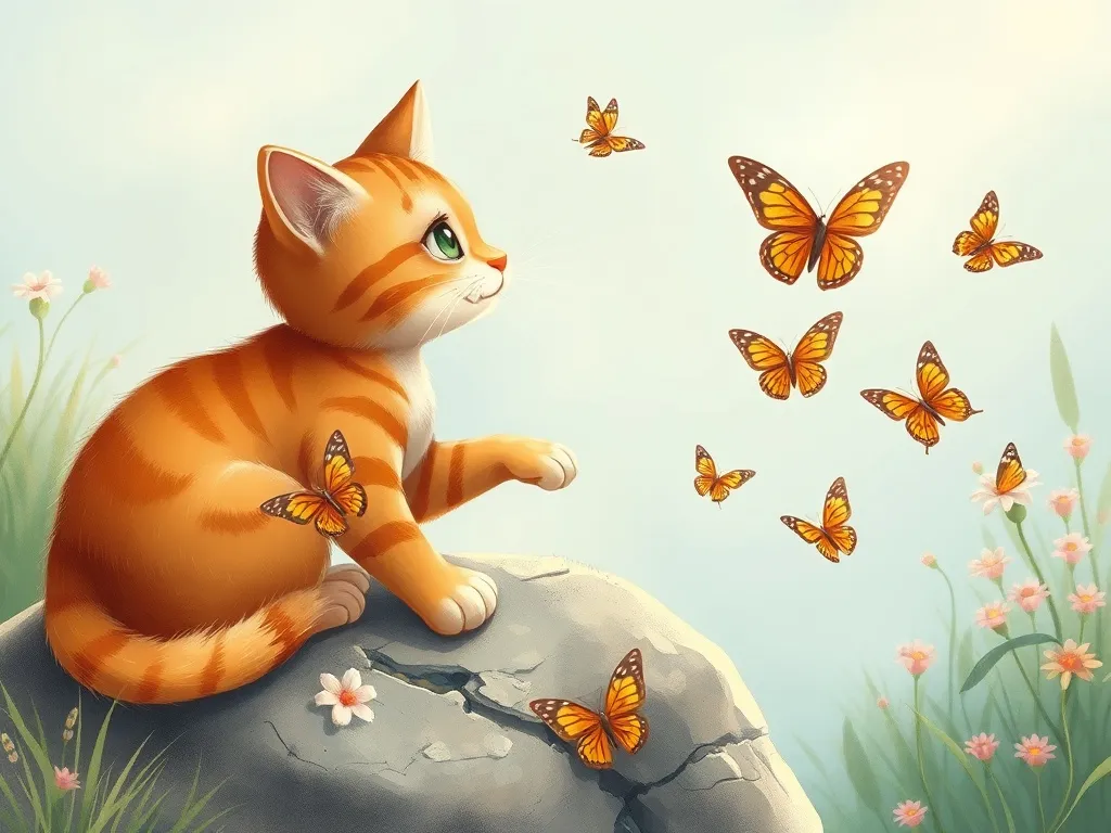 Whiskers' Wildflower Waltz